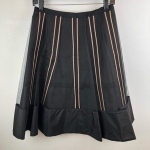 Victoria Secret Circle Skirt Black Tulle Sz 6 EUC